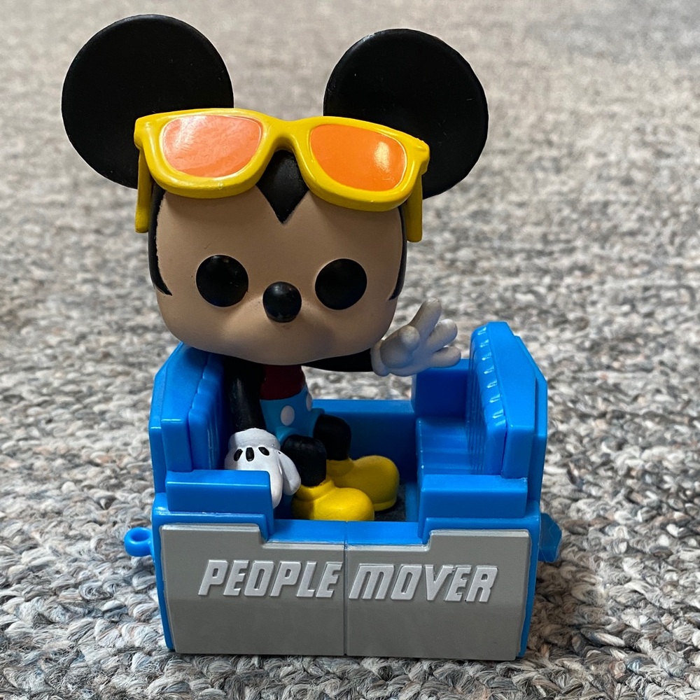 Disney Mickey Mouse People Mover Toy - Blue and Yellow